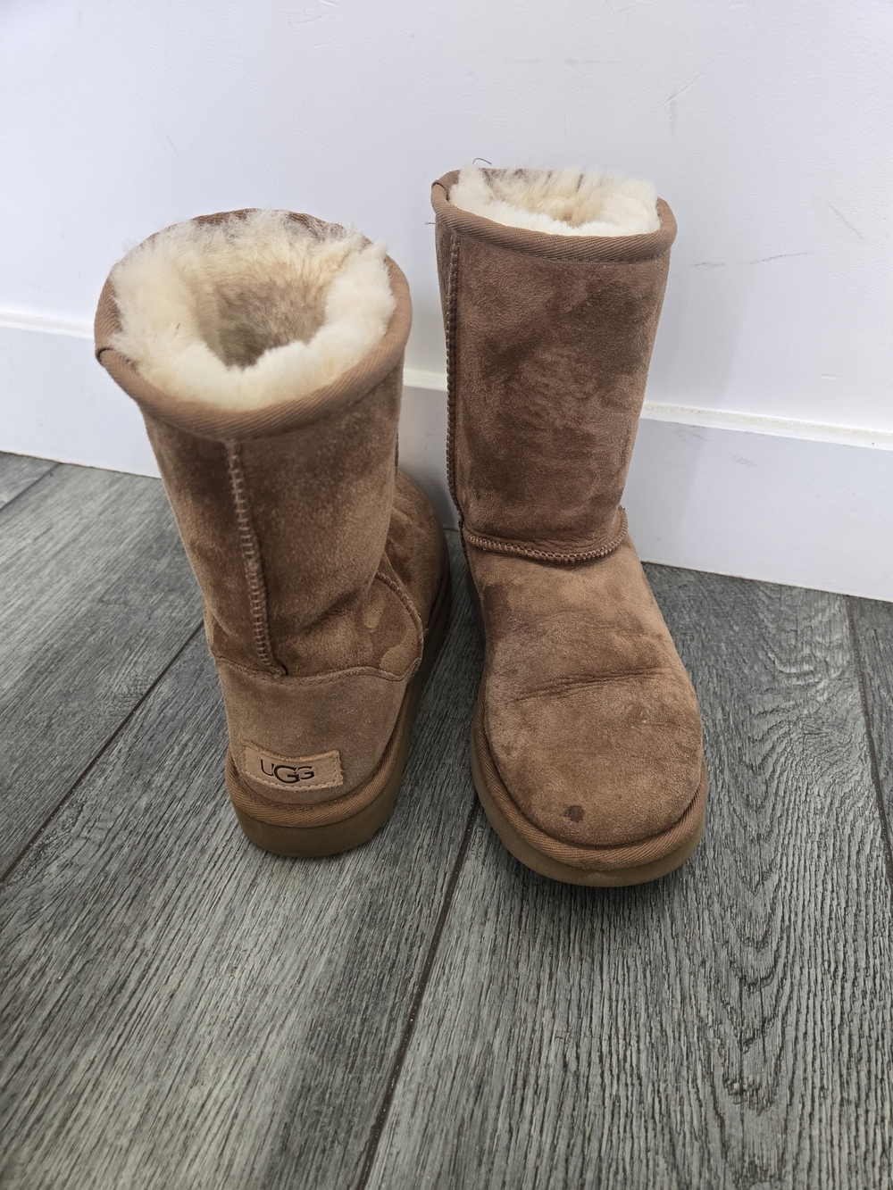 UGG Kids Classic Chestnut Sheepskin Boots